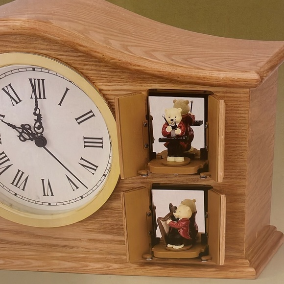 New Mr. Christmas Gold Label symphony surprise musical clock. Original packaging - Picture 9 of 9